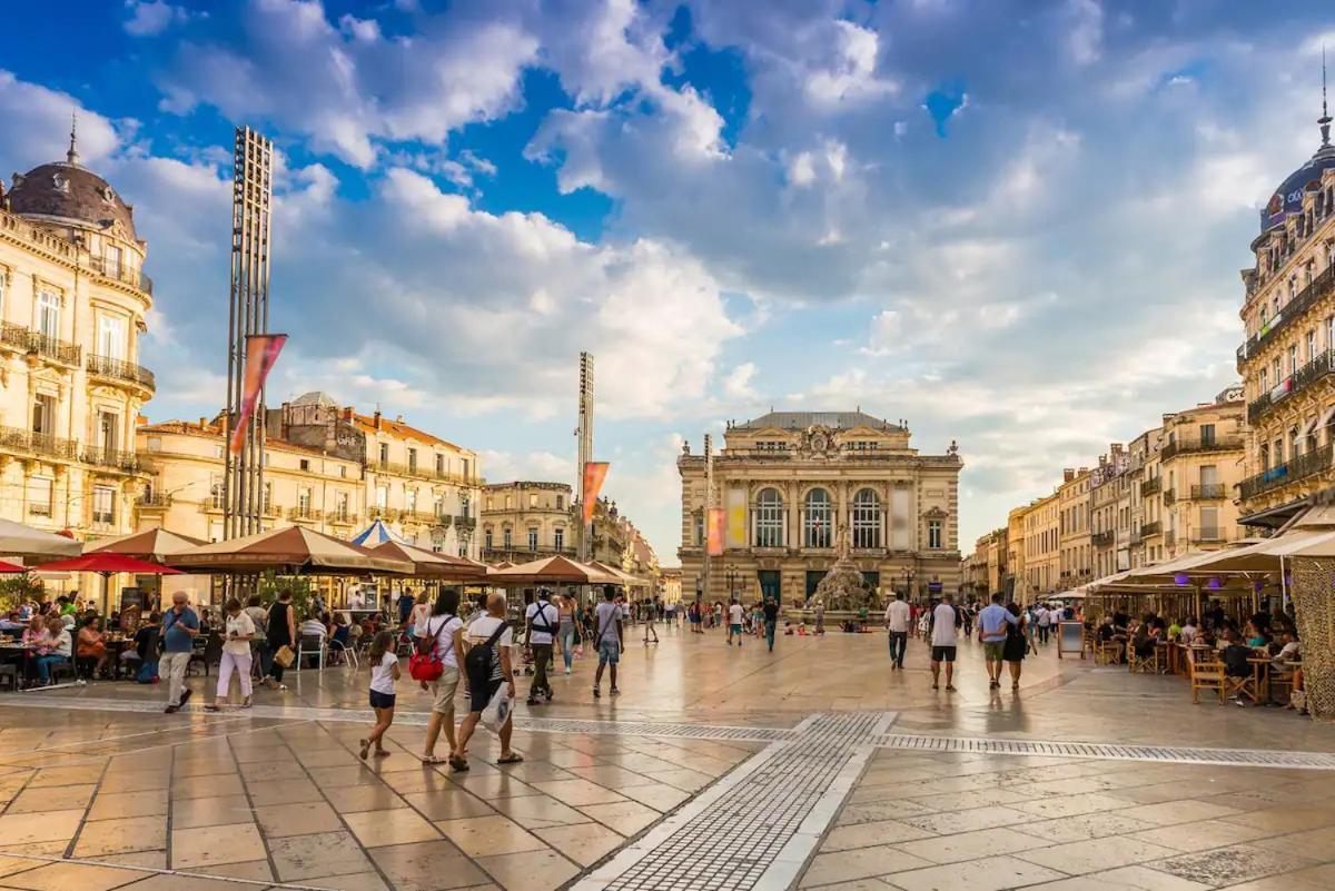 Magnifique 2 Pieces - Plein Centre - Tram 1 Min Daire Montpellier Dış mekan fotoğraf